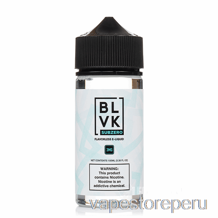 Humo Vape Sub Zero - Blvk - 100ml 3mg